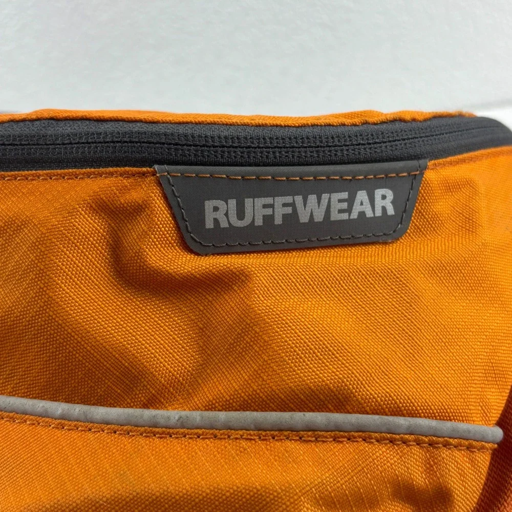 Ruffwear Approach Dog Pack Backpack Harness Medium Orange Excellent Hiking Gear